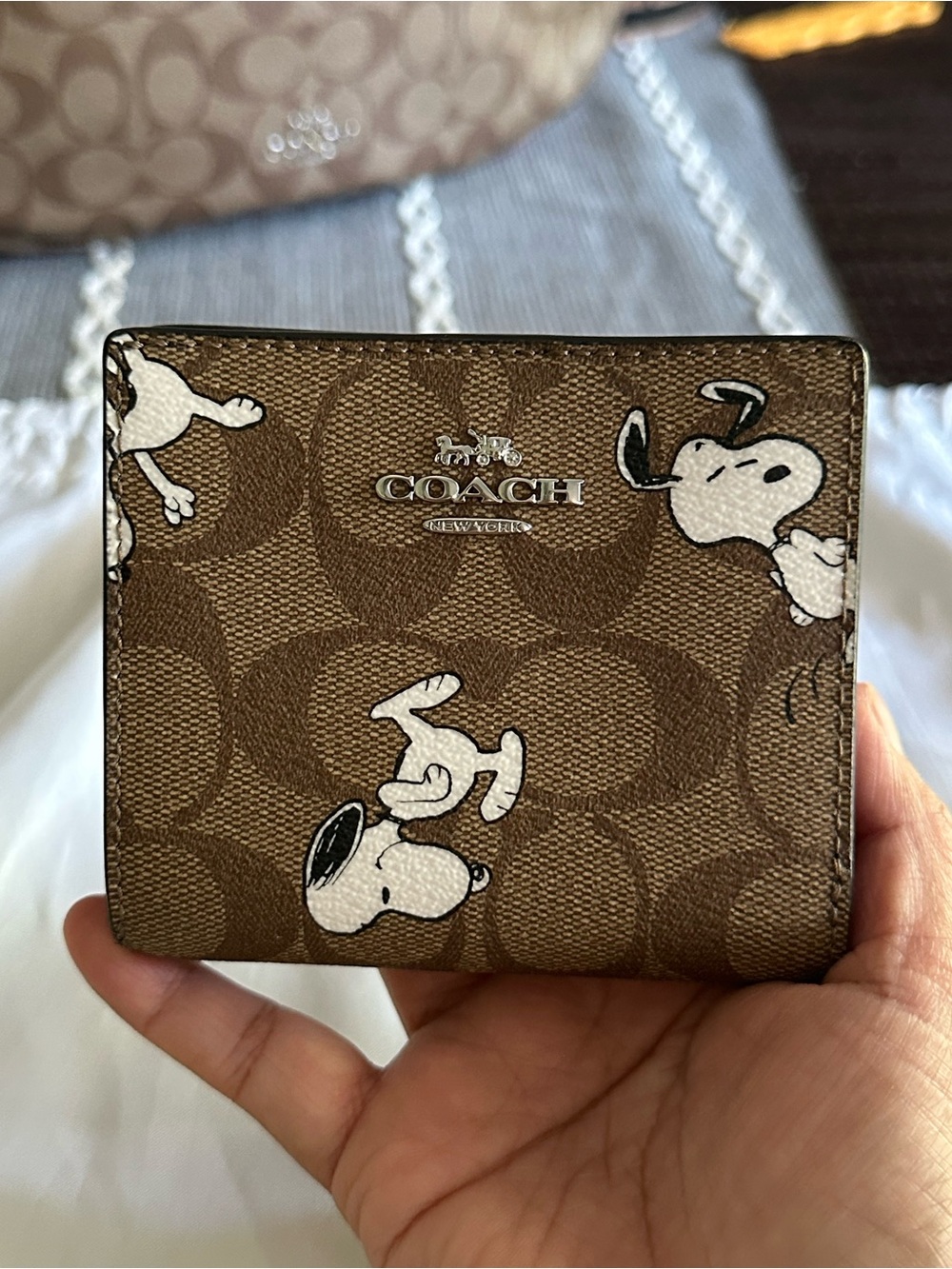 Coach X Peanuts Snap Wallet